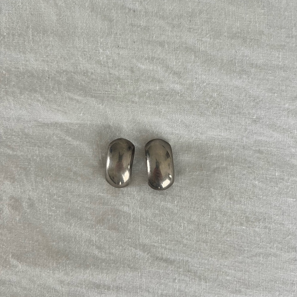 Vintage Sterling Silver Taxco Mexico Earrings